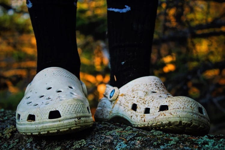 crocs for long distance walk